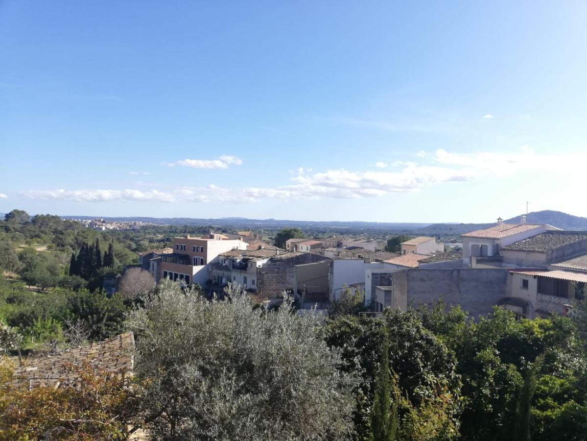 Son Massanet Con Piscina Y Fantasticas Vistas Villa Campanet Bagian luar foto