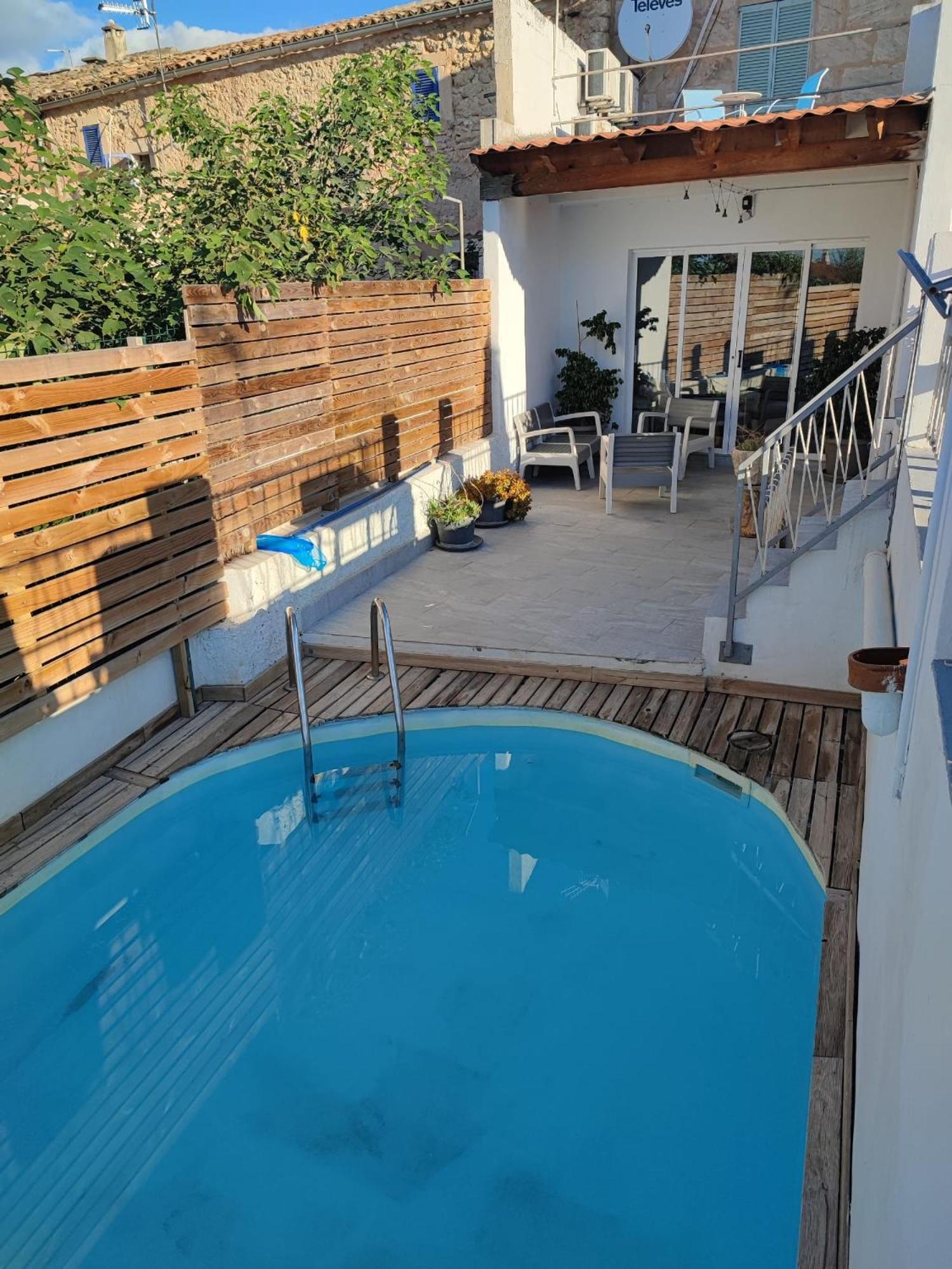 Son Massanet Con Piscina Y Fantasticas Vistas Villa Campanet Bagian luar foto